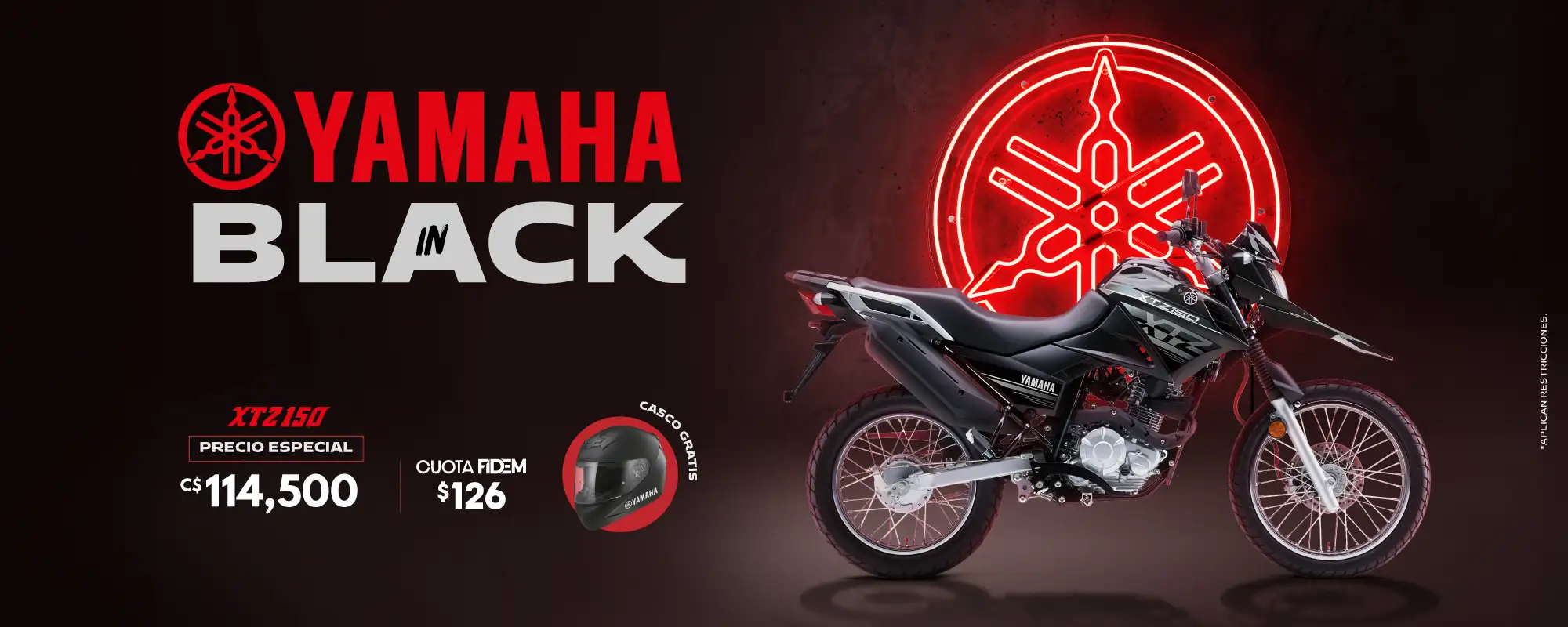 banner web yamaha in black